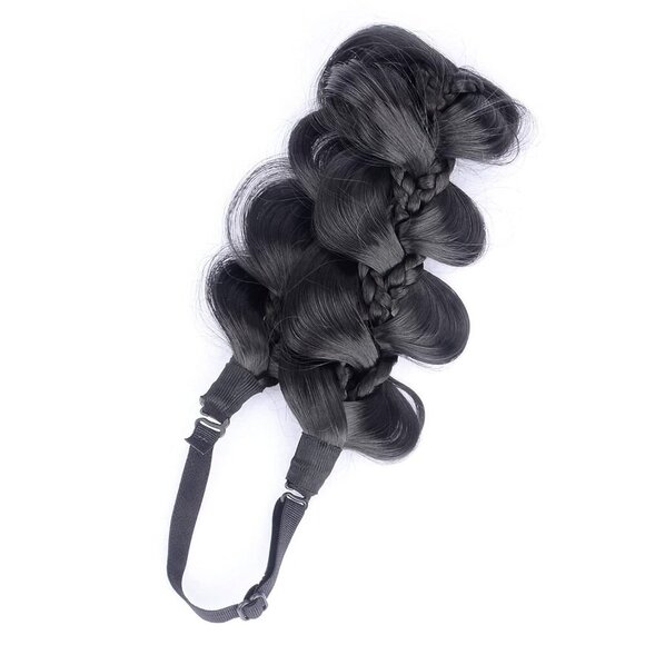 Synthetic Hair Braided Headband Women Girl Wavy Modern Breathable Stylish main image 5